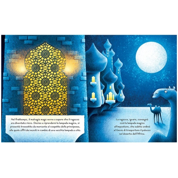 Aladino e la lampada meravigliosa. Fiabe intagliate - immagine 3